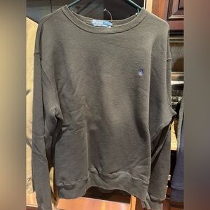 Ralph Lauren Men's Dark Gray Crewneck Sweater